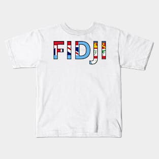 Drapeau Fidji Kids T-Shirt